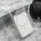 Maska / futrola AMBER SHINE MagSafe za iPhone 17 bela (MS).