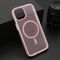 Maska / futrola CRYSTAL MagSafe za iPhone 13 (6.1) roze (MS).