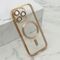 Maska / futrola CAMERA PROTECT MagSafe za iPhone 16 Pro (6.3) zlatna (MS).