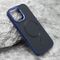 Maska / futrola CARBON MagSafe za iphone 16 (6.1) plava (big camera) (MS).