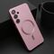 Maska / futrola ELEGANT MAGSAFE za Samsung S936 Galaxy S25 Plus 5G roze (MS).