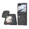 Maska / futrola MIRROR CASE za Samsung F751B Galaxy Z Flip 7 5G crna (GKK case) (MS).