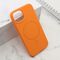 Maska / futrola FLEX MagSafe za iphone 13 (6.1) narandzasta (MS).