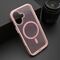 Maska / futrola CRYSTAL MagSafe za iPhone 17 roze (MS).