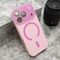 Maska / futrola PASTELPOP MagSafe za iPhone 17 Pro roze (MS).