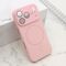 Maska / futrola PASTEL DREAMS MagSafe za iPhone 17 Pro roze (MS).