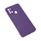 Silikonska maska / futrola Teracell Giulietta za Samsung A217F Galaxy A21s mat tamno ljubicasta.