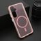 Maska / futrola CRYSTAL MagSafe za Samsung S931 Galaxy S25 5G roze (MS).