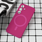 Maska / futrola Magsafe Pure color za Samsung S931 Galaxy S25 tamno pink.