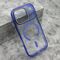 Maska / futrola COLOR RING MagSafe za iPhone 17 Pro plava (MS).