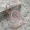 Maska / futrola COLOR RING MagSafe za iPhone 17 roze (MS).