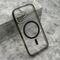 Maska / futrola COLOR RING MagSafe za iPhone 17 crna (MS).