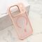 Maska / futrola SILKY MagSafe II za iPhone 17 Pro roze (MS).