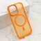Maska / futrola SILKY MagSafe II za iPhone 17 narandzasta (MS).