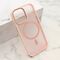 Maska / futrola SILKY MagSafe II za iPhone 17 roze (MS).