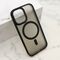 Maska / futrola SILKY MagSafe II za iPhone 17 crna (MS).