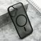 Maska / futrola SILKY MagSafe mat za iPhone 17 crna (MS).