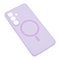 Maska / futrola Magsafe Pure color za Samsung S946 Galaxy S26 Plus lila.