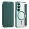 Maska / futrola Magsafe Lux na preklop za Samsung S941 Galaxy S26 zelena.