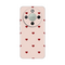 Silikonska maska / futrola print za Huawei Honor Magic 8 Lite Beige Hearts.