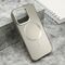 Maska / futrola COLOR METAL MagSafe za iPhone 16 Pro (6.3) srebrna (big camera) (MS).
