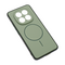 Maska / futrola Magsafe mat Line za Xiaomi Redmi Note 15 4G zelena.