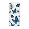 Silikonska maska / futrola print za Samsung A525 Galaxy A52 4G/A526 Galaxy A52 5G/A528B Galaxy A52s 5G Blue butterfly.