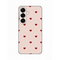 Silikonska maska / futrola print za Samsung S931 Galaxy S25 Beige Hearts.