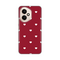 Silikonska maska / futrola print ultra tanka za Huawei Honor 400 Burgundy Hearts.
