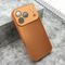 Maska / futrola COLOR METAL MagSafe II za iPhone 17 Pro narandzasta (MS).