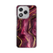 Silikonska maska / futrola print za Huawei Honor 400 Lite Burgundy.