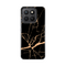 Silikonska maska / futrola print za Huawei Honor X8c All crni.