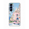 Silikonska maska / futrola print za Samsung S931 Galaxy S25 Pink Italy.