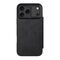 Maska / futrola NILLKIN QIN Pro za iPhone 17 Pro Max (6.9) crna (MS).