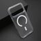 Maska / futrola COLOR FRAME MagSafe za iPhone 17 Pro Max (6.9) srebrna (providna) (MS).