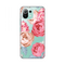 Silikonska maska / futrola print ultra tanka za Xiaomi Mi 11 lite Pink Flowers.