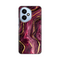 Silikonska maska / futrola print za Huawei Honor 400 Burgundy.
