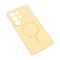 Maska / futrola Magsafe Pure color za Samsung S948 Galaxy S26 Ultra zuta.