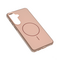 Maska / futrola Magsafe mat Line za Samsung S946 Galaxy S26 Plus braon.