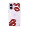 Maska / futrola print Magsafe za iPhone 17 Kisses.