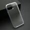 Maska / futrola COLOR frame za iPhone 15 srebrna (providna) (MS).