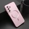 Maska / futrola ELEGANT MAGSAFE za Samsung A576 Galaxy A57 5G roze (MS).