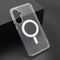 Maska / futrola STANDARD MagSafe za Samsung A566 Galaxy A56 5G providna (bela) (MS).