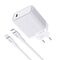 Kucni punjac Moxom MX-HC293 20W Type-C na Lightning beli (MS).