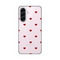 Silikonska maska / futrola print za Samsung A566 Galaxy A56 5G Red Hearts.