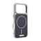 Maska / futrola Magsafe Urban Leather za iPhone 17 Pro tamno plava.