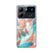 Silikonska maska / futrola print za ZTE Blade A54 Pastel Feathers.