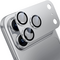 Zastita kamere Full Cover za iPhone 17 Pro Max srebrna.