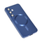 Maska / futrola Magsafe Chrome za Samsung S931 Galaxy S25 tamno plava.