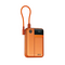Back Up Baterija prenosiva baterija REMAX Range Series FP-122 22.5W sa integrisanim Type C kablom 10000mAh narandzasta.